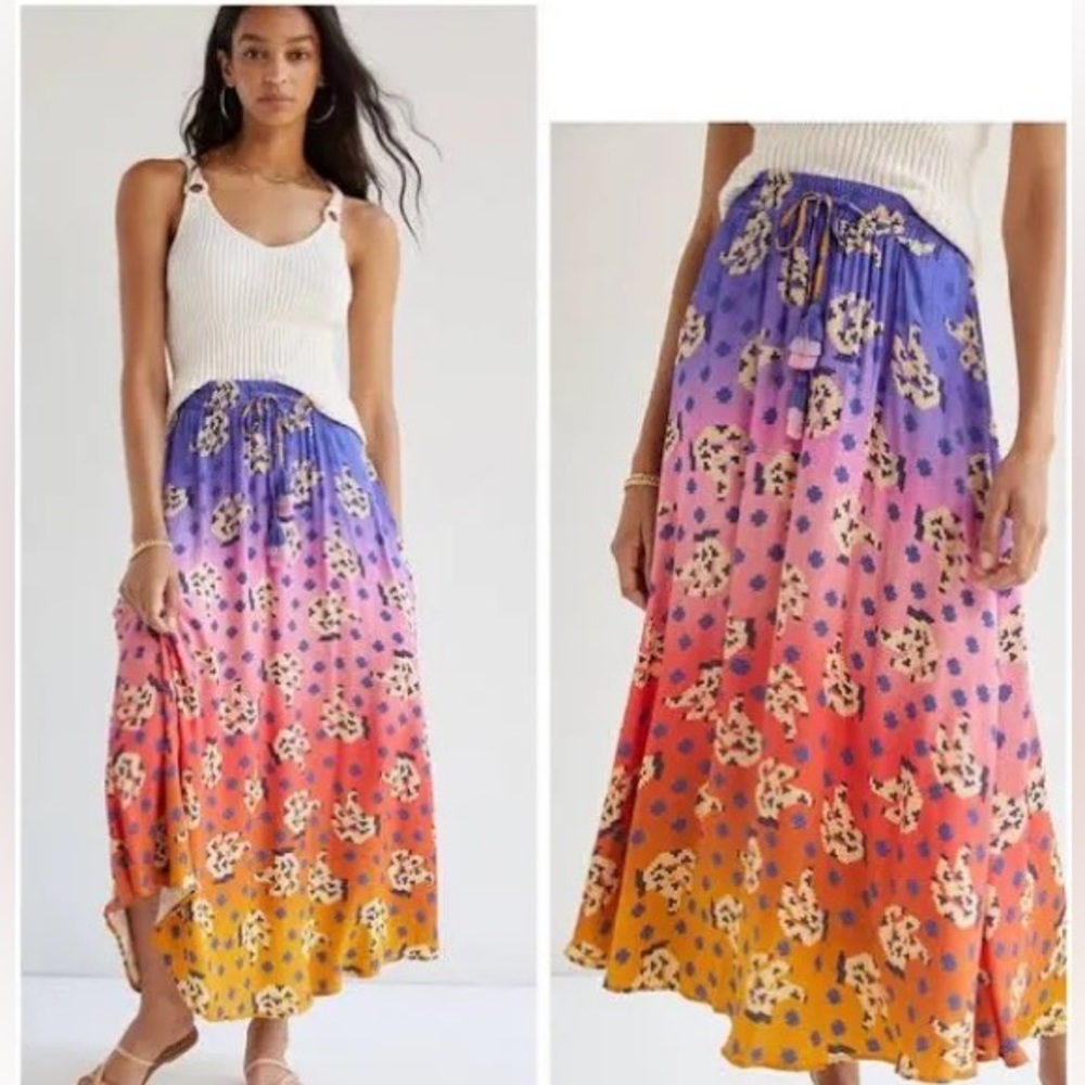 FARM Rio Multicolor Maxi Skirt - Picture 2 of 8